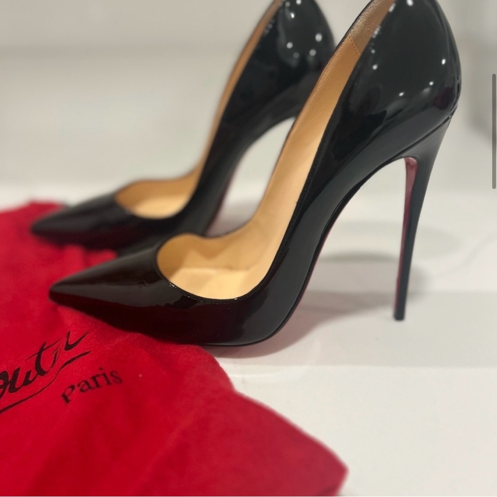Christian Louboutin Black Stiletto Heels